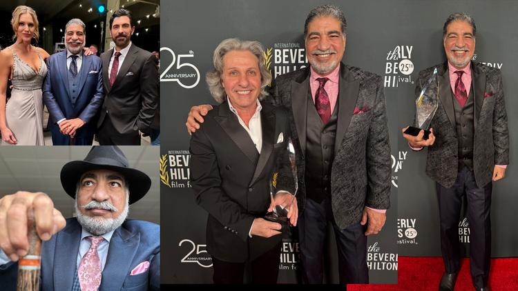 Actor Sayed Badreya at the 25th Beverly Hills Film Festival -